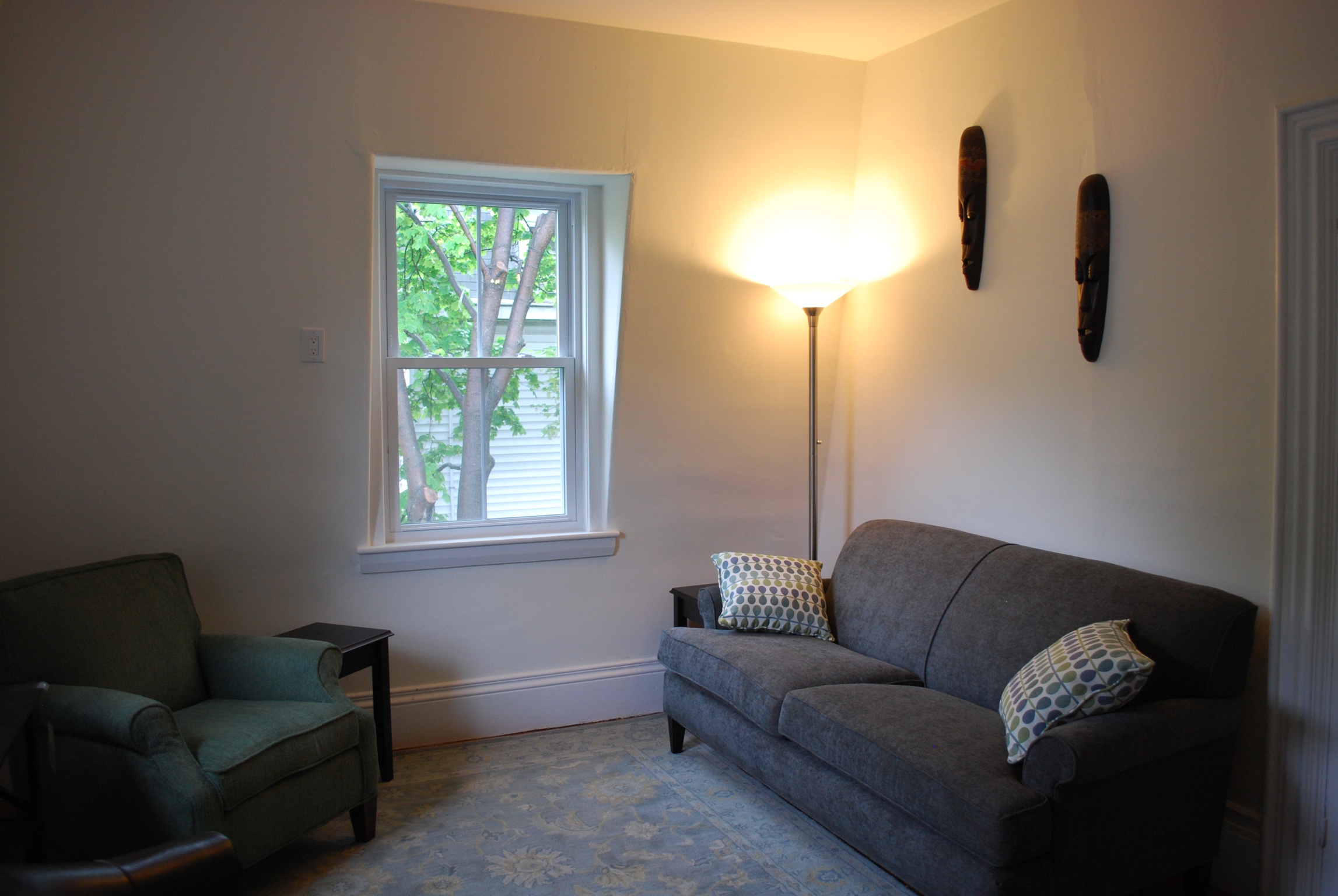 Inside the office