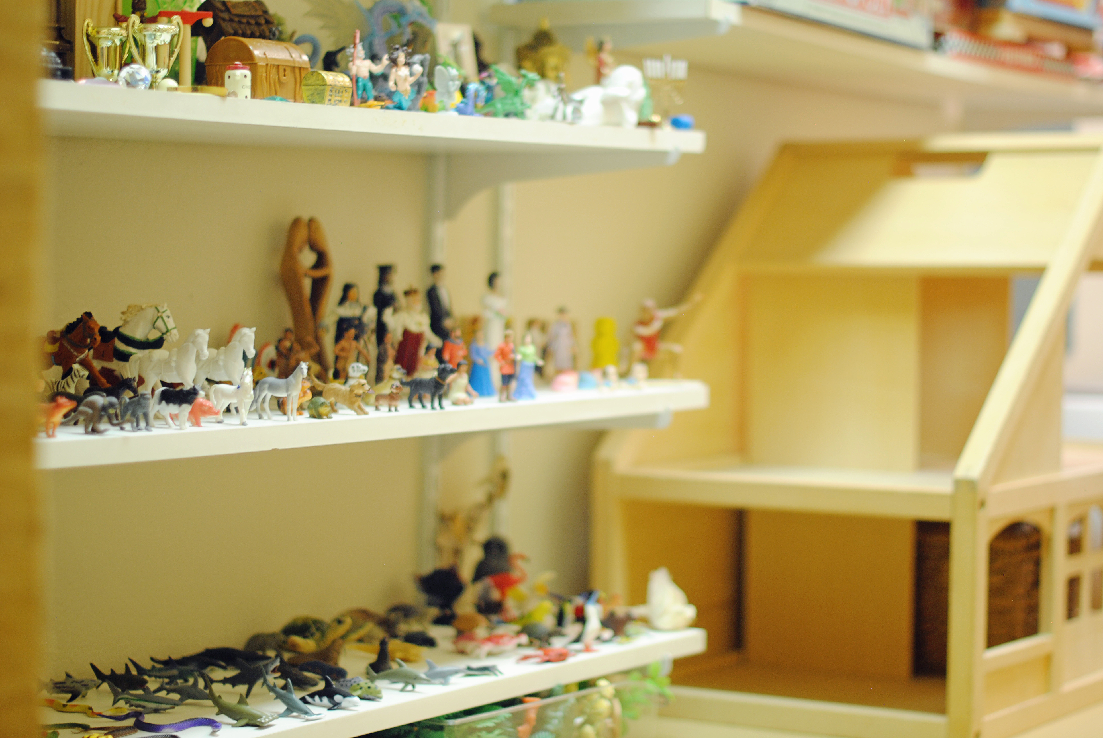 Toys and sandplay figures