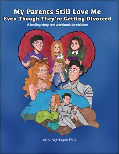 Interactive book for children facing their parents\' divorce