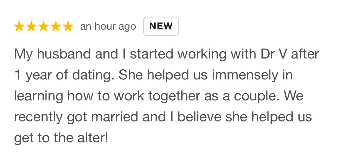 Client testimonial