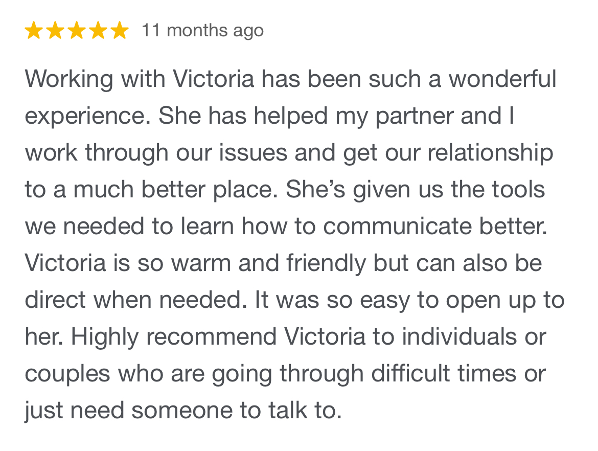 Client testimonial