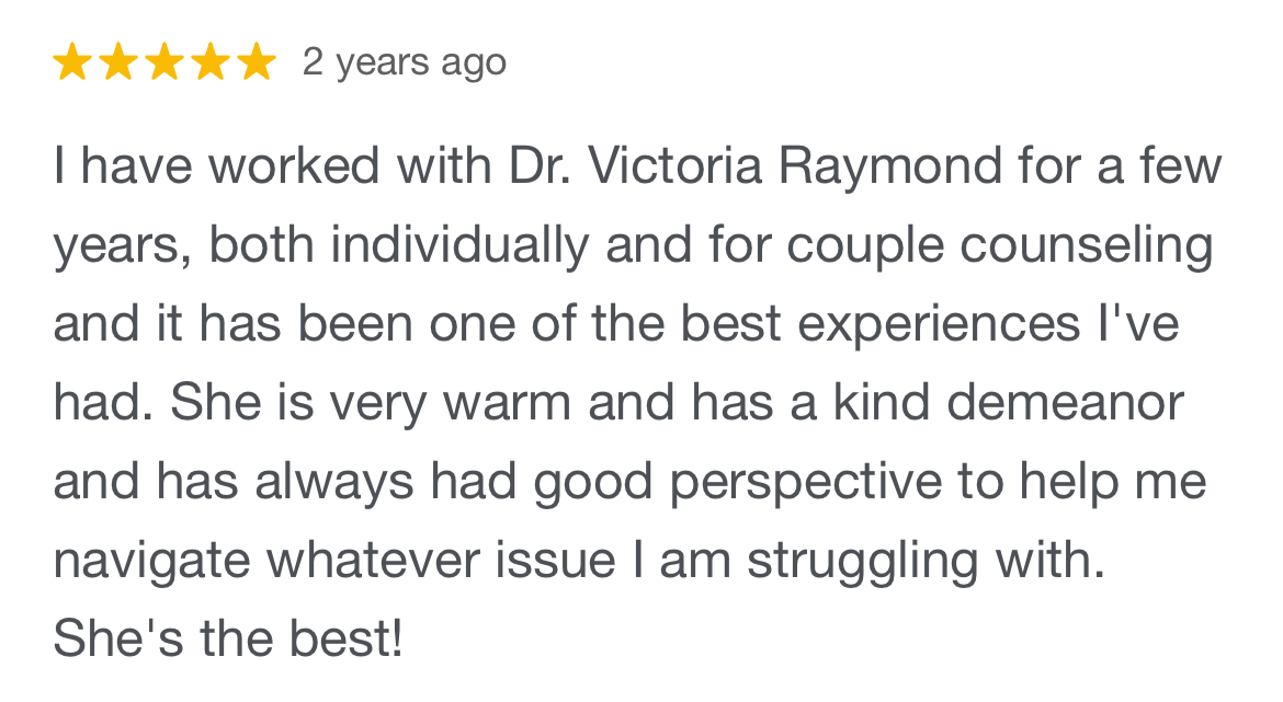 Client testimonial
