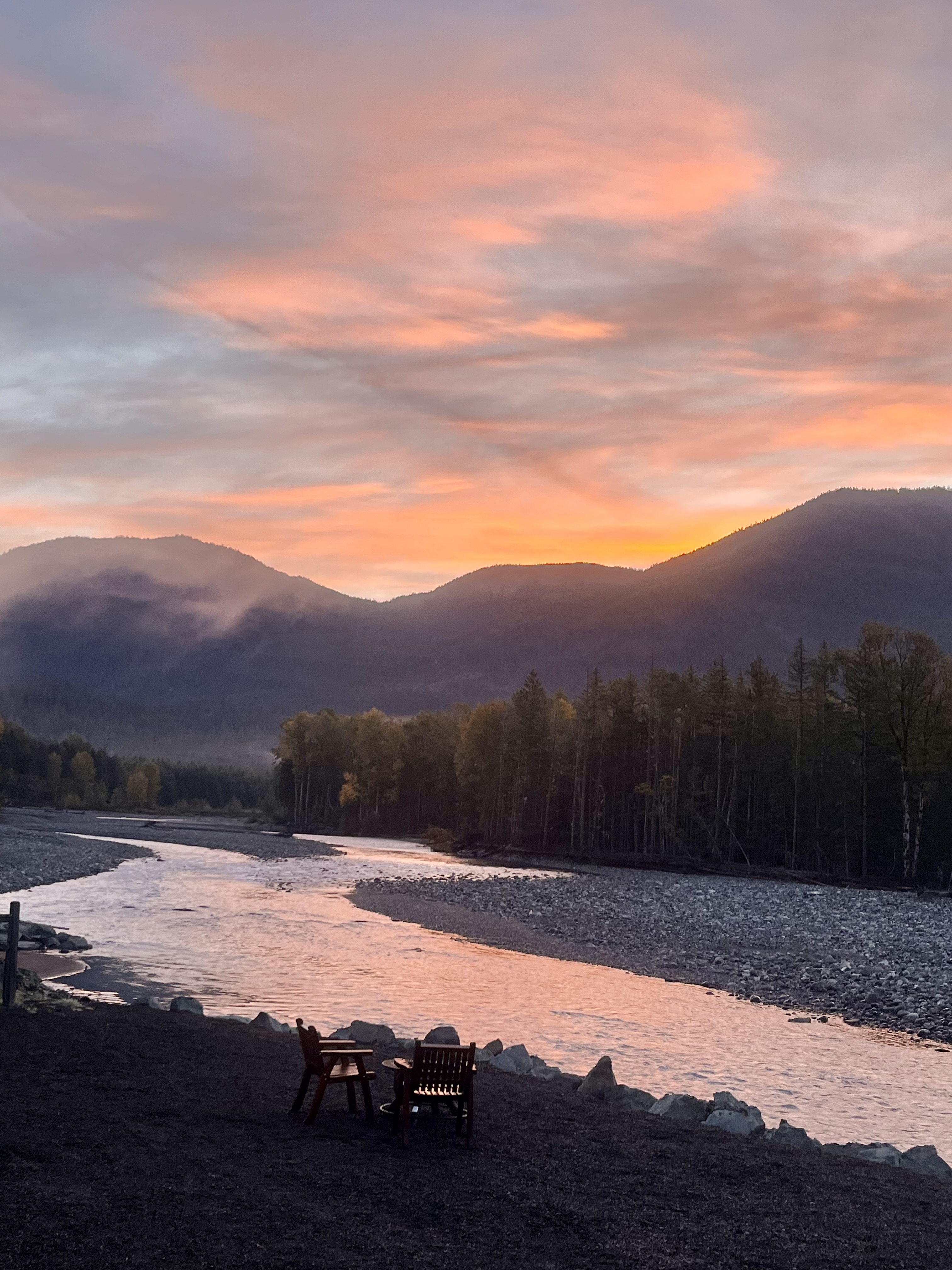 Cowlitz River in Packwood WA