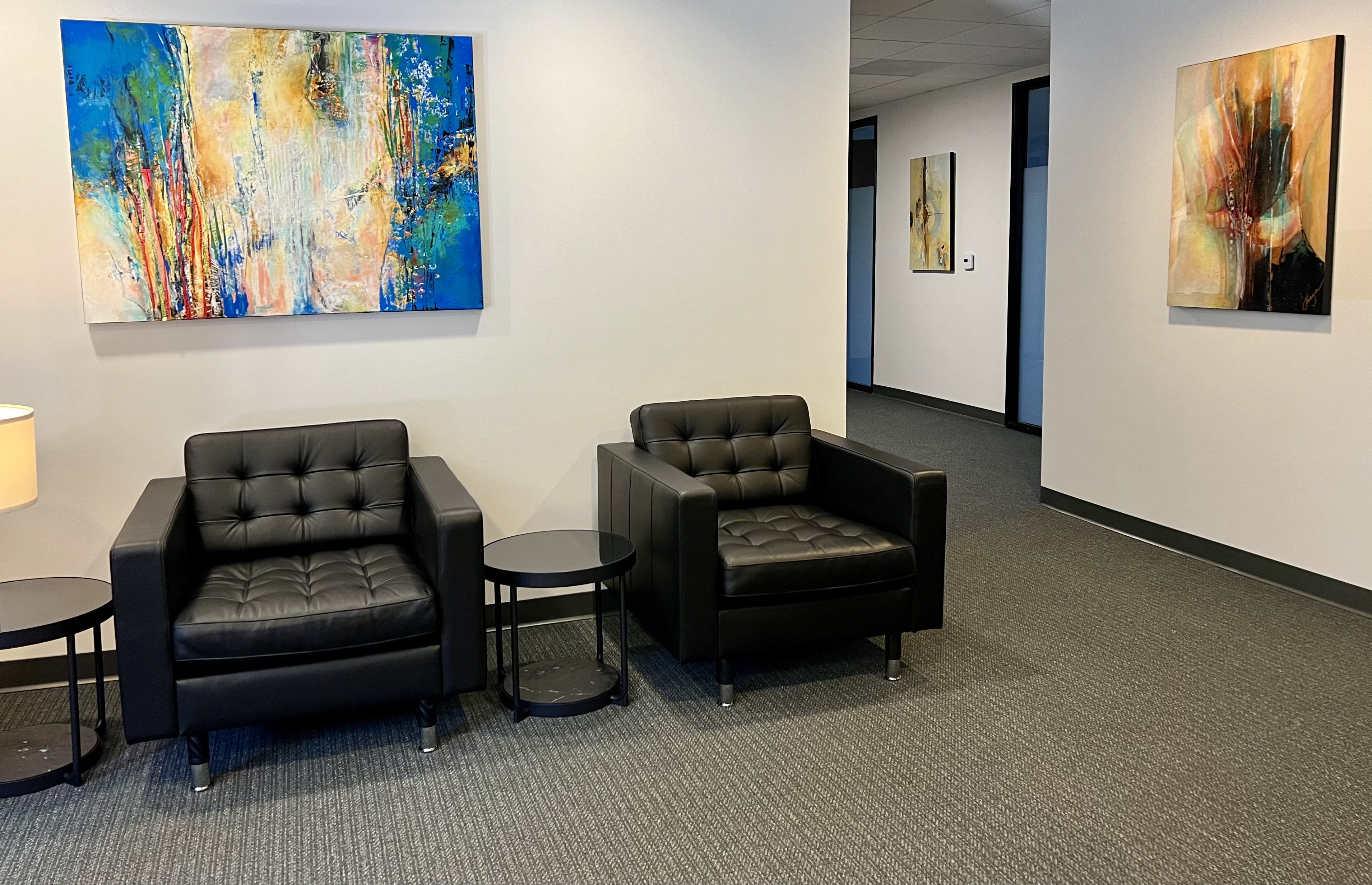 Therapy waiting room in Carlsbad, Ca