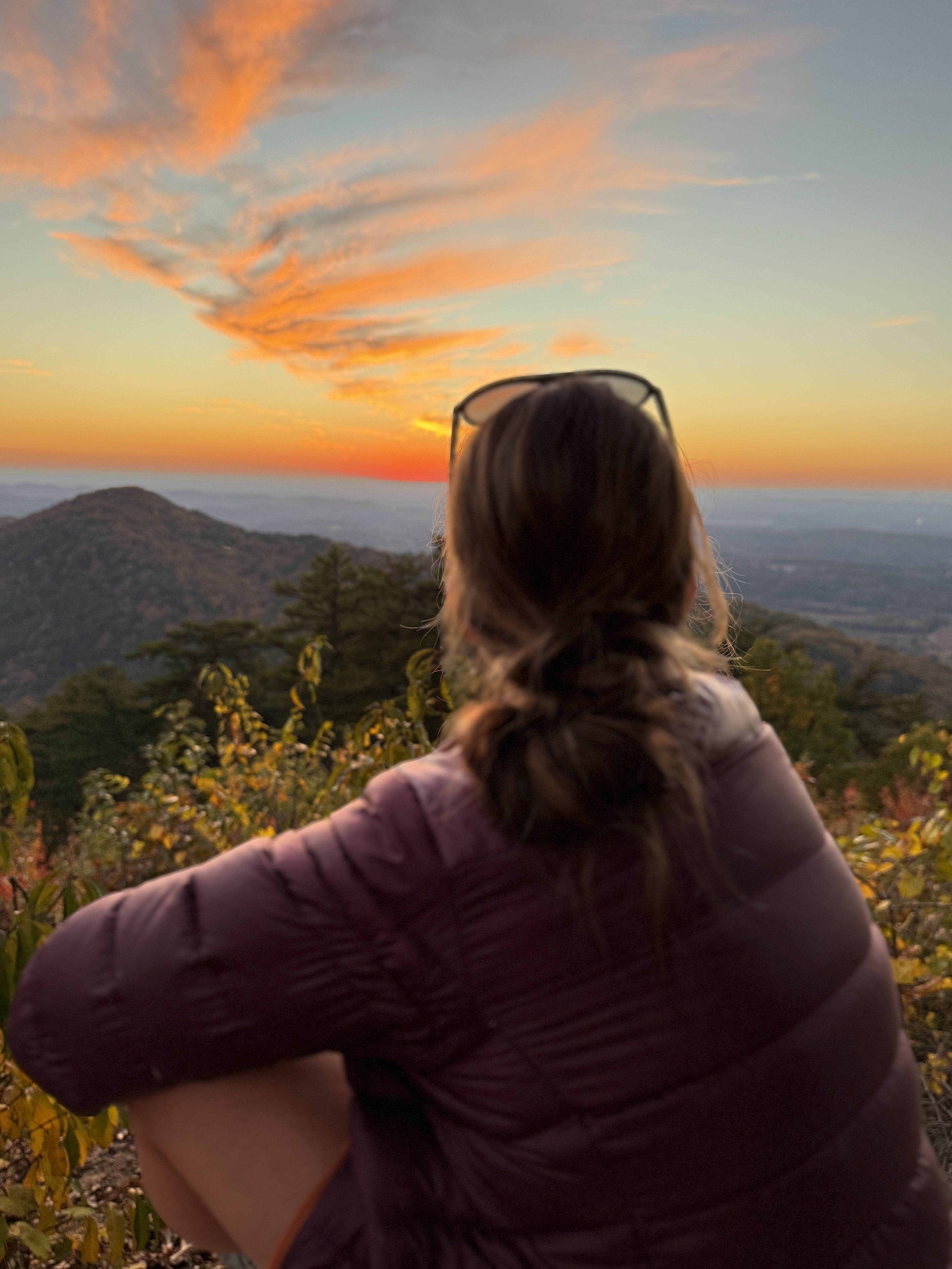 Chasing sunsets and mountain views