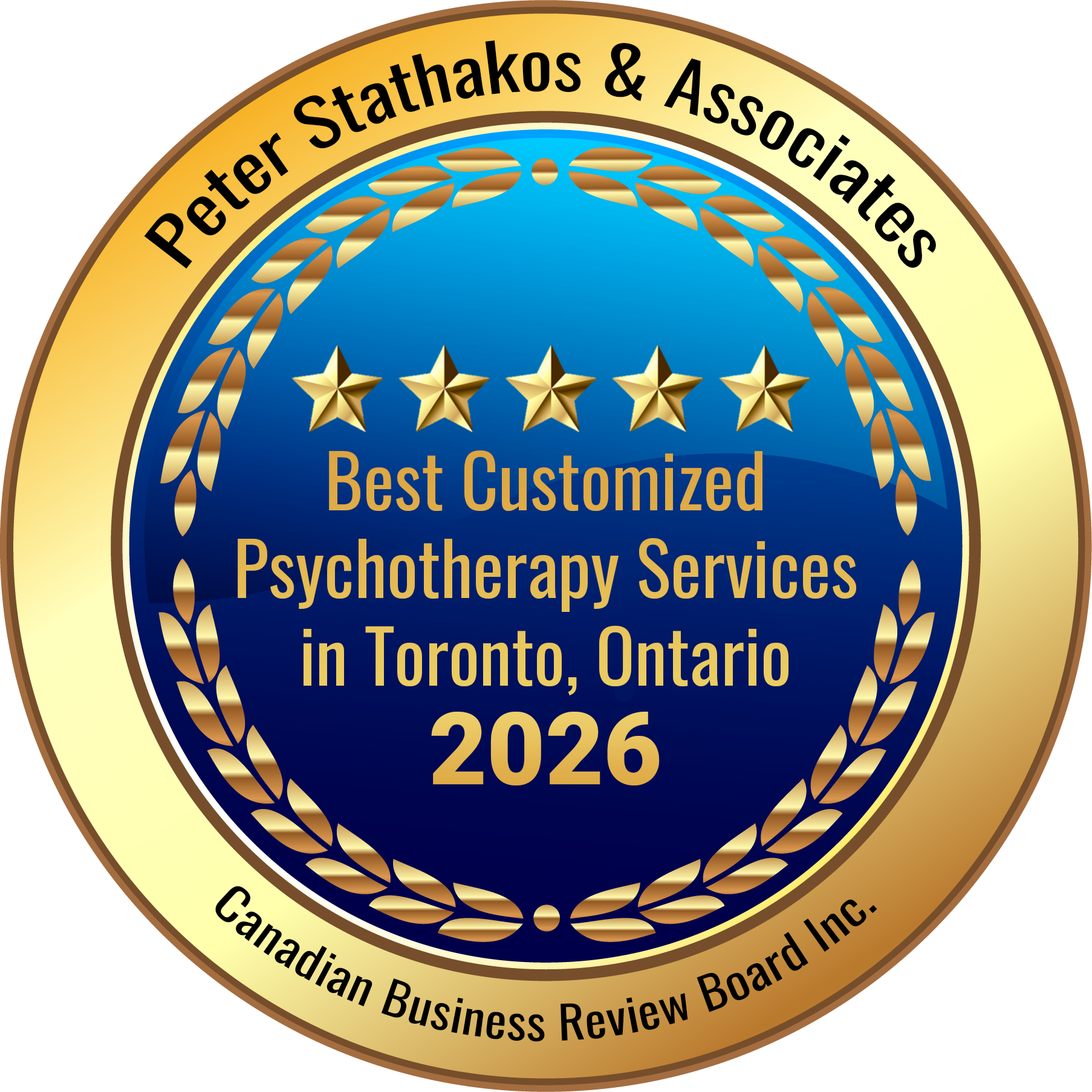 Awarded Best Customized Psychotherapy Services 2026