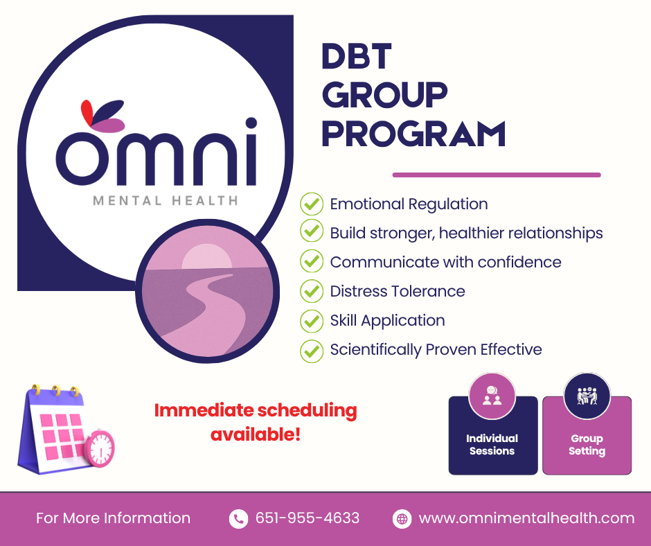 DBT Program Now Scheduling