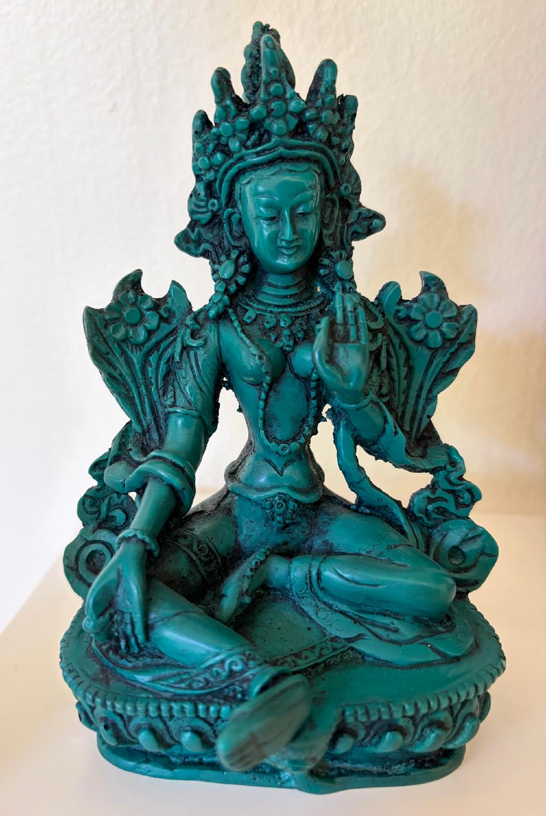 Green Tara, figure of compassion and protection