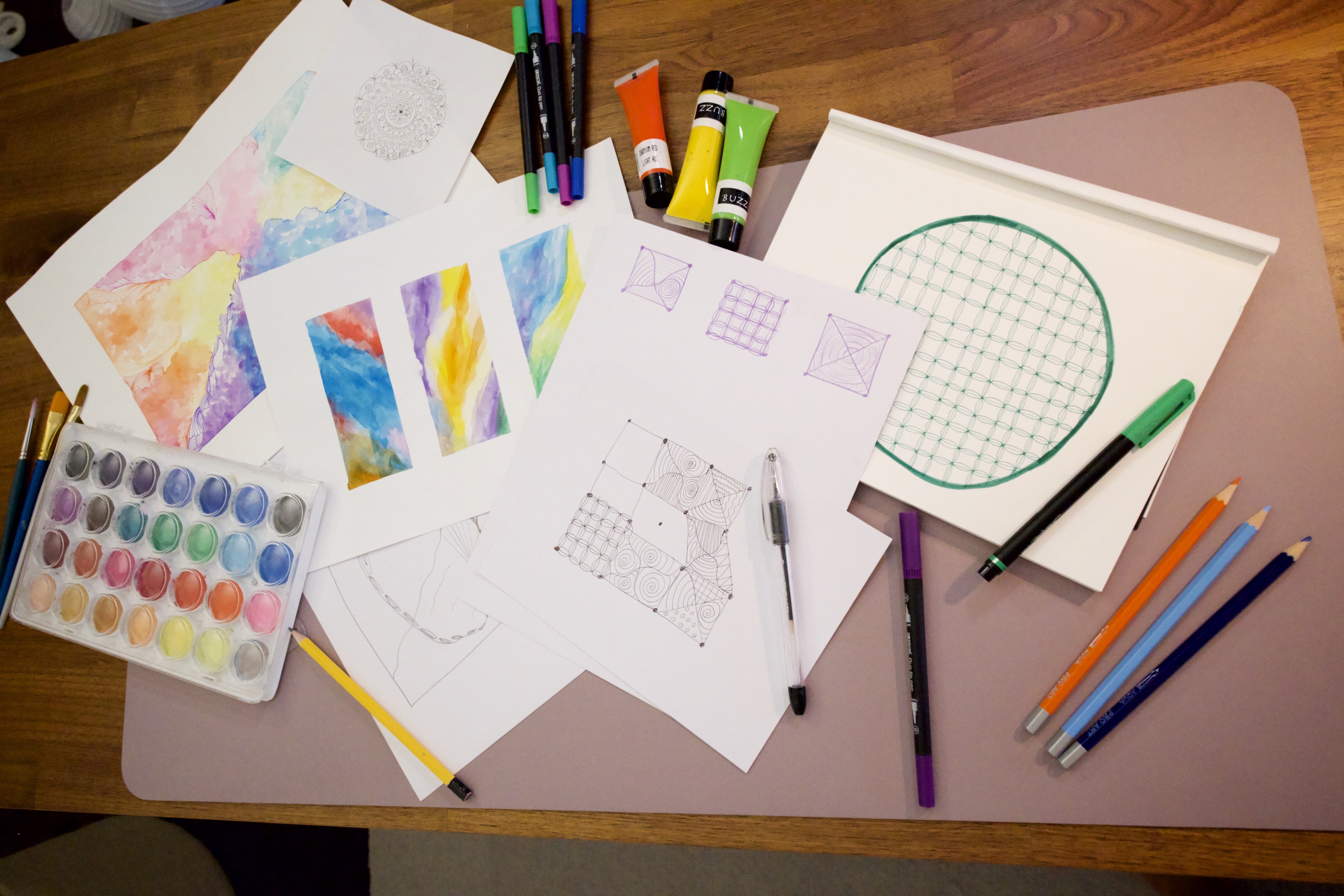 The creative process is about more than making art. It involves exploration, adaptation, and creative problem-solving.