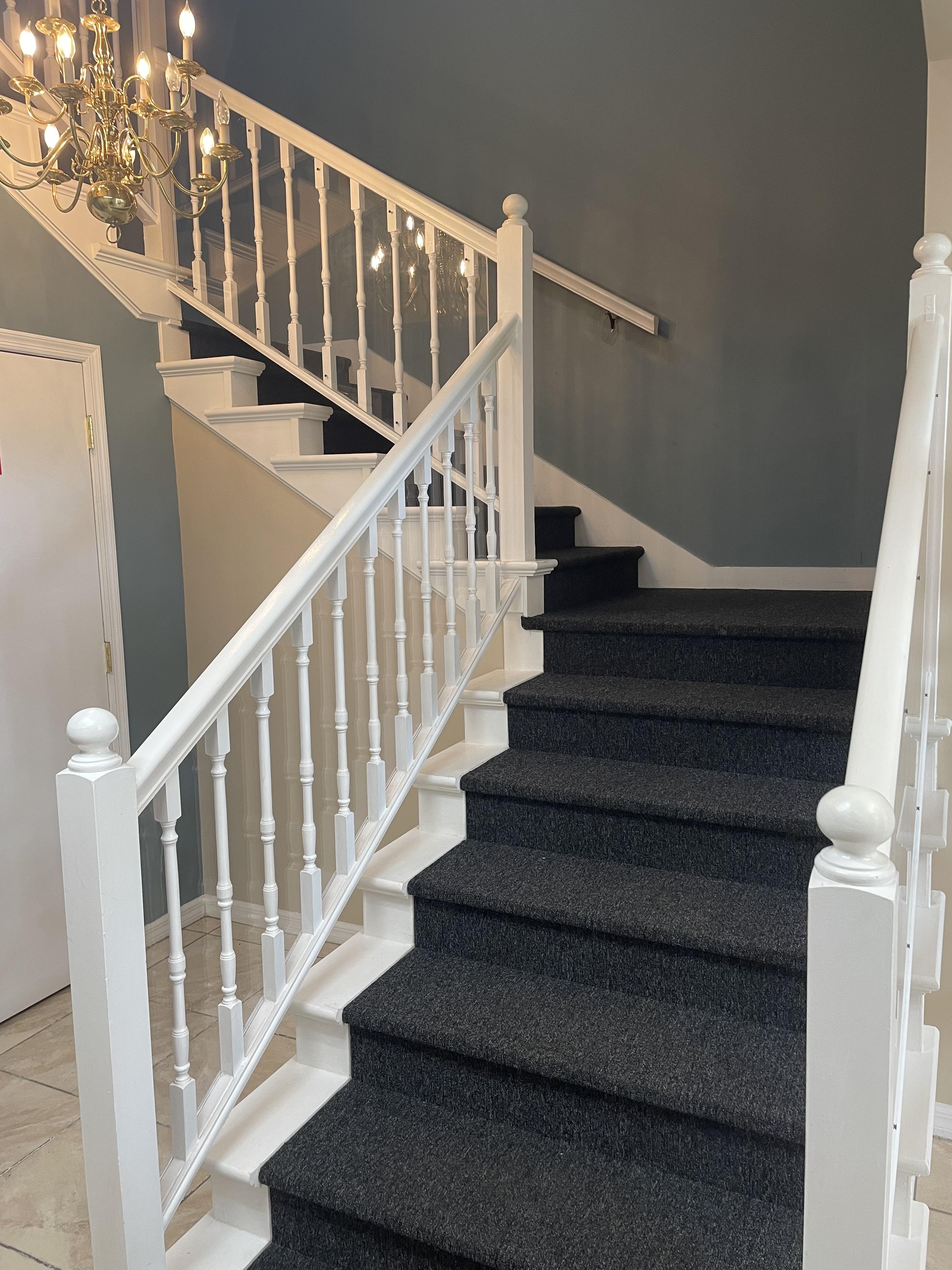 Stairwell to second floor