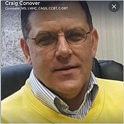 Craig Conover Counselor, MS, LMHC, CCBT, C-DBT